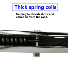 GaeaAuto right mudflap hanger in stainless steel with 30-inch length for reliable protection.