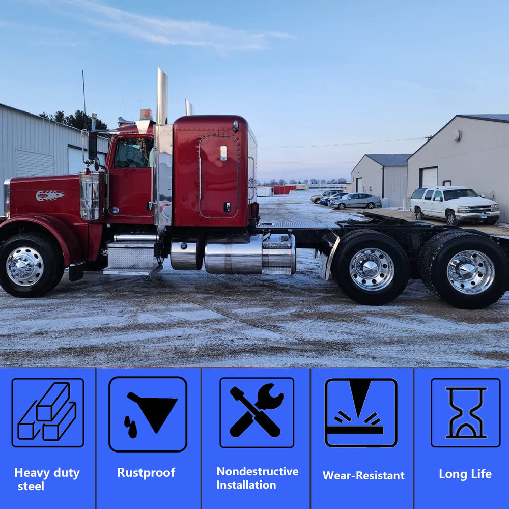GaeaAuto standard mounting kit simplifies attachment on compatible trucks.