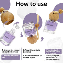 GAGINGOOLD Leak-proof insert keeps car fragrance mess-free
