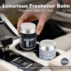 GAGINGOOLD Snow Mountain gel diffuser provides continuous scent in small spaces.