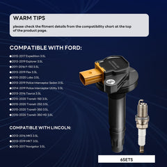 GAGOLCAR ignition coils assembly close-up emphasizing OE-style fit and installation ease.
