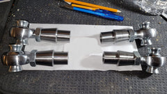 GaiRen 3/4-inch Heim joint left-thread assembly ready for versatile installation.