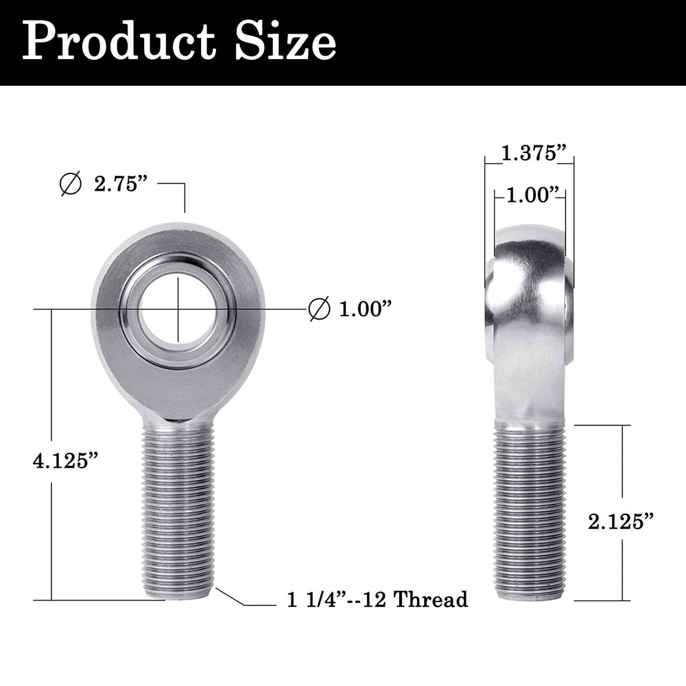 GaiRen left-hand thread Heim joint image for balanced suspension joints.