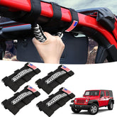 GAIZON 4pc grab handles on roll bar providing secure grip for off-road driving