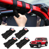 GAIZON grab handles on Jeep roll bar provide secure off-road grip