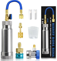 GallopMax AC oil dye injector kit assembly view for fast, precise oil injection.