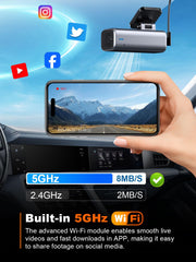 galphi mounted in car lifestyle showing easy installation and safe driving benefit