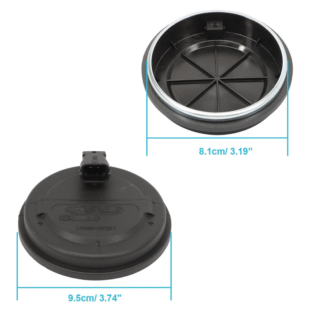 Gaogsiy rear ABS wheel speed sensor close-up on rugged ABS plastic