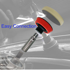 Gaquolam polishing pad 2 inch helps finish broader areas efficiently.