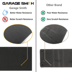 Garage Smith GWP04 easy peel back cover removes cleanly without wall damage.