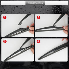 Gardimu Toyota Sienna back window wiper kit for quick maintenance.