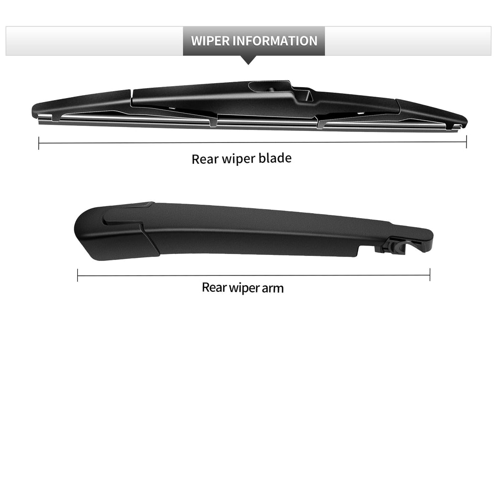 Gardimu all-weather rear-wiper-blade supports safer night driving.