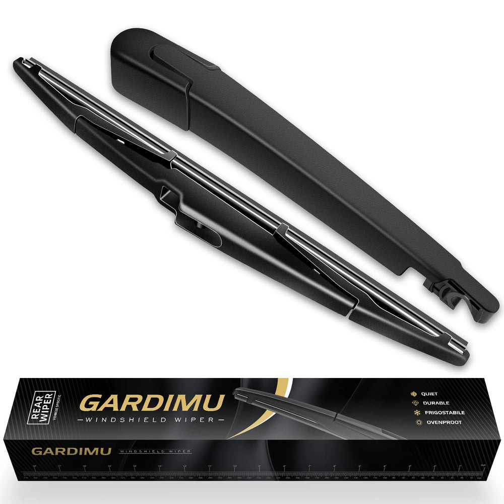 Gardimu rear-wiper-blade-arm-assembly for Hyundai Santa Fe 2013-2018 delivers clear rear visibility.