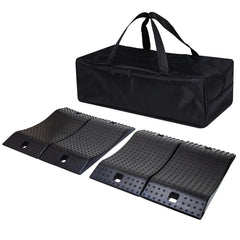 GarfatolRv Tire Saver Ramps with rubber design for stable tire placement.