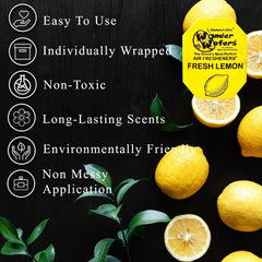 Garizze Wonder Wafers used in home or office space to refresh scent