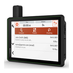 Garmin Tread SxS turn-by-turn trail navigation guides off-road routes.