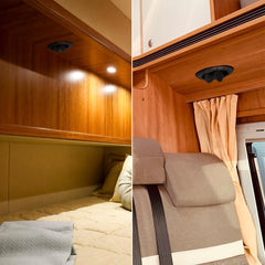 Garneck ABS plastic air vent outlet offers 360-degree rotation for versatile direction.