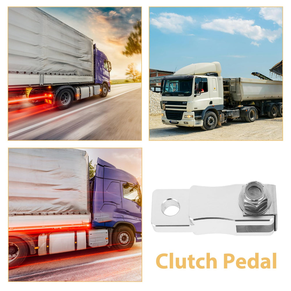 Garneck pedal extender offers safer pedal control and reduced leg strain.