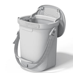 Garoopion waterproof car garbage can with lid keeps interiors dry and spills contained.