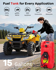 Garvee 360-degree rotating nozzle enables smooth, controlled fueling.