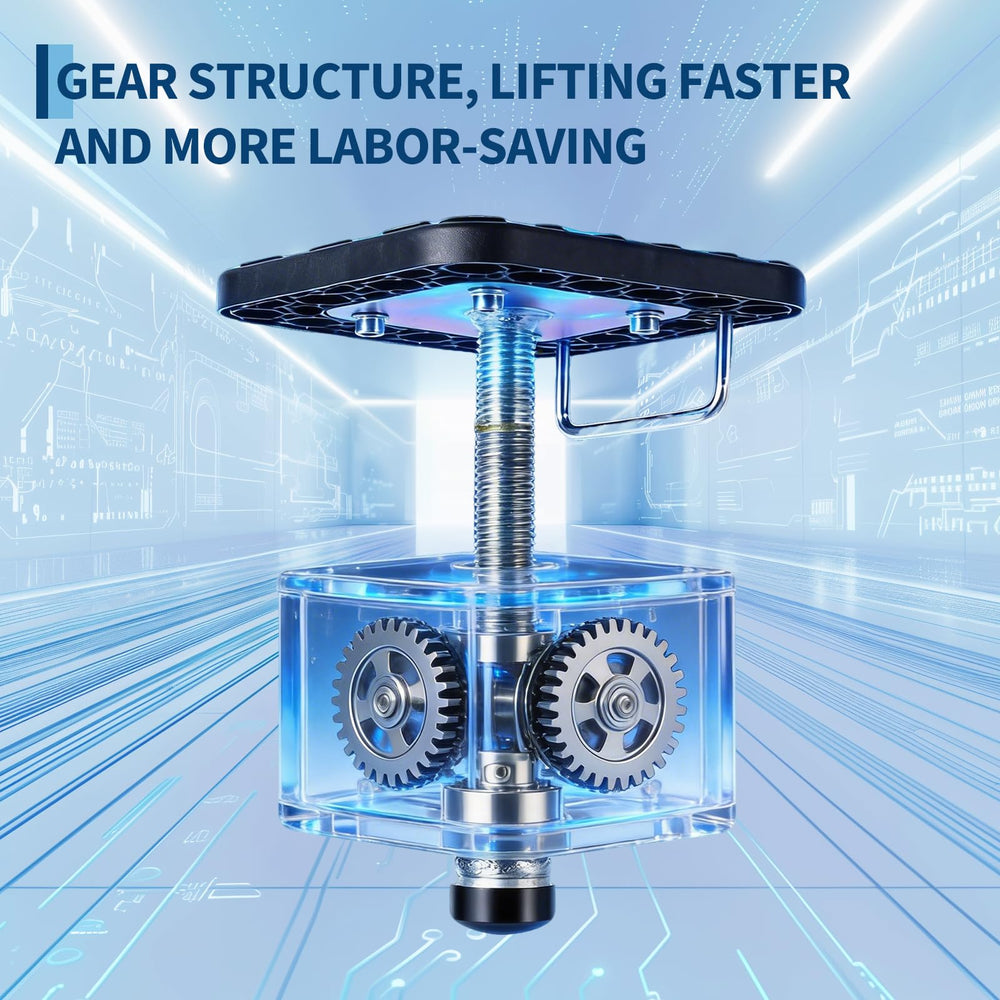 Garvee 10,000 lb-capacity jack supports heavy slide-outs securely
