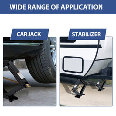 GarveeTech portable stabilizer jack compact for easy vehicle storage