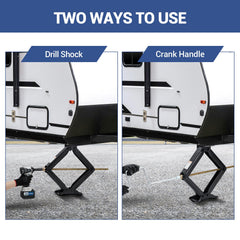 GarveeTech trailer stabilizer with dual installation options for fast or precise setup