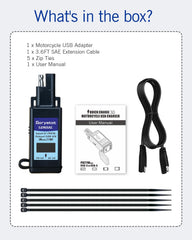 Garystat zip ties and mounting kit for quick secure installation on a bike