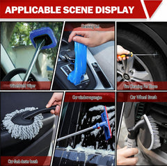 GASLIKE 2-in-1 windshield brush for efficient glass cleaning.