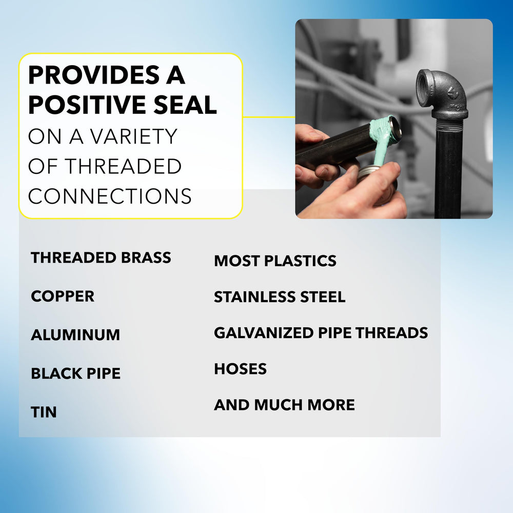 Gasoila NT sealant shown in industrial setting for metal and plastic components.