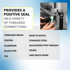 Gasoila NT sealant shown in industrial setting for metal and plastic components.