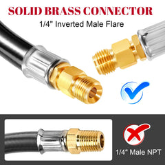 GasSaf brass couplings ensure durable, secure connections during outdoor use