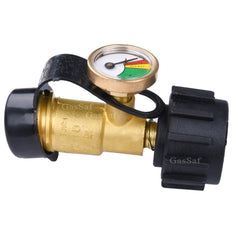 GasSaf propane gauge with dust cover protects from dust and weather