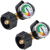 GasSaf propane tank gauge with full-dial display for quick level checks.