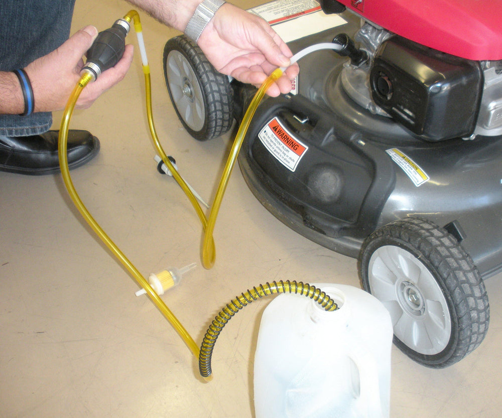 GasTapper universal filter keeps debris from reaching your fluids.