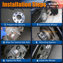 GAsupply spacer installed on ATV wheel showing wider stance.