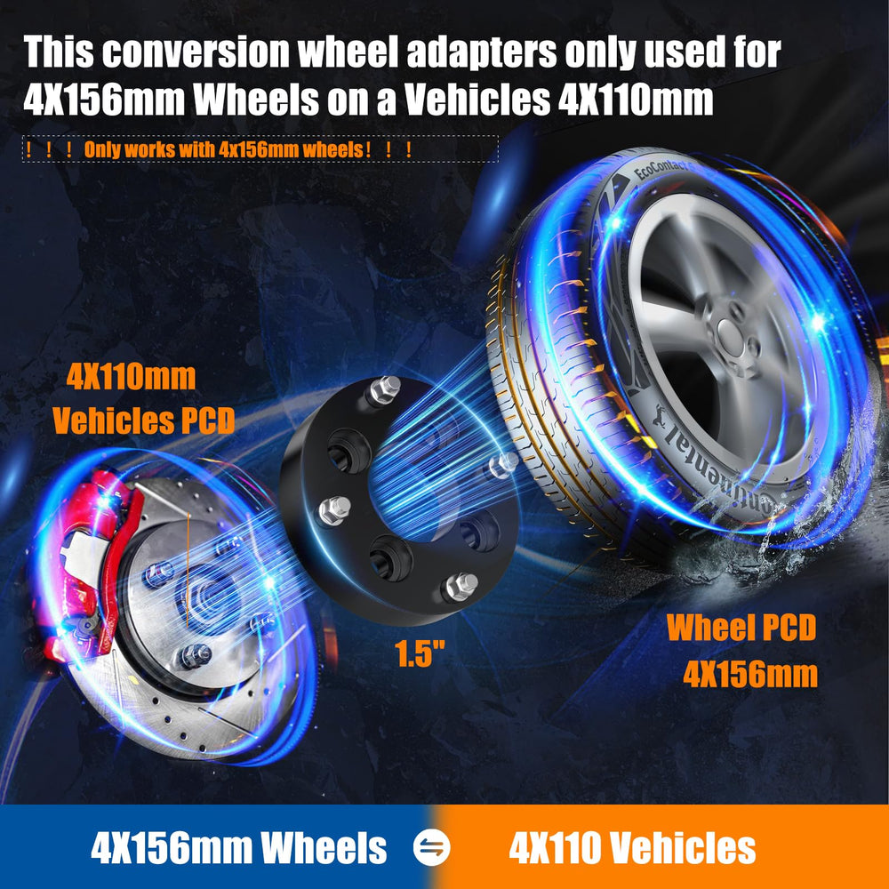 GAsupply hub bore 74mm detail for precise wheel alignment