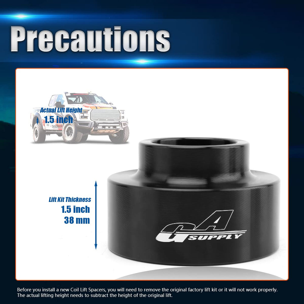 GAsupply Ram 1500 leveling kit flushes front and rear for a cohesive look