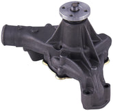 Gates 43114 water pump front view showing OE-quality fit for standard-duty engines