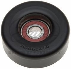 Gates DriveAlign steel idler (90x17x30 mm) resists dirt and chemicals for durable under-hood performance