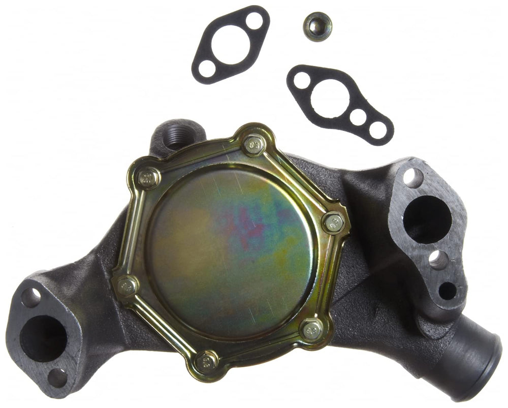 Closeup of seals and bearings on Gates 43114 water pump for dependable operation
