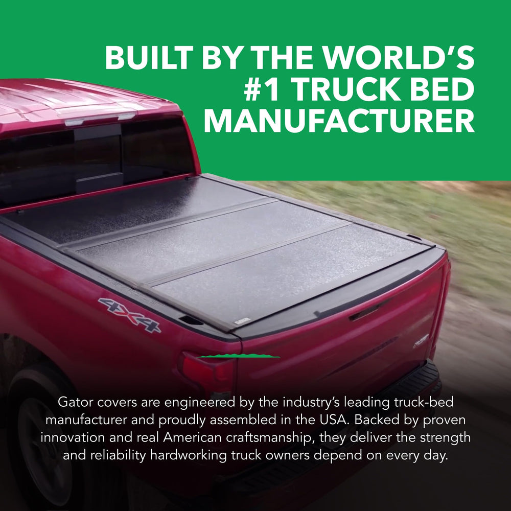 Gator EFX aluminum panels offer durable, lightweight protection for everyday hauling.