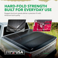 Gator EFX tri fold cover dual slam latches close up for secure closure