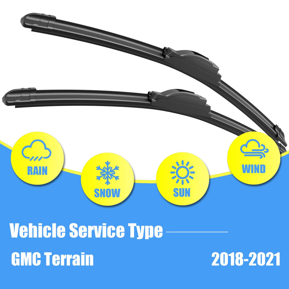 Gavimnal 18-inch passenger wiper blade delivering smooth wiping across windshield