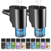 GAVUJIFA car air freshener vent clip all day freshness with diverse scents.