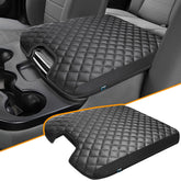 GAWAF center console cover texture close-up highlighting soft PVC leather for comfort
