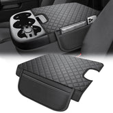 GAWAF center console cover front view showing a custom fit for 2007–2013 models