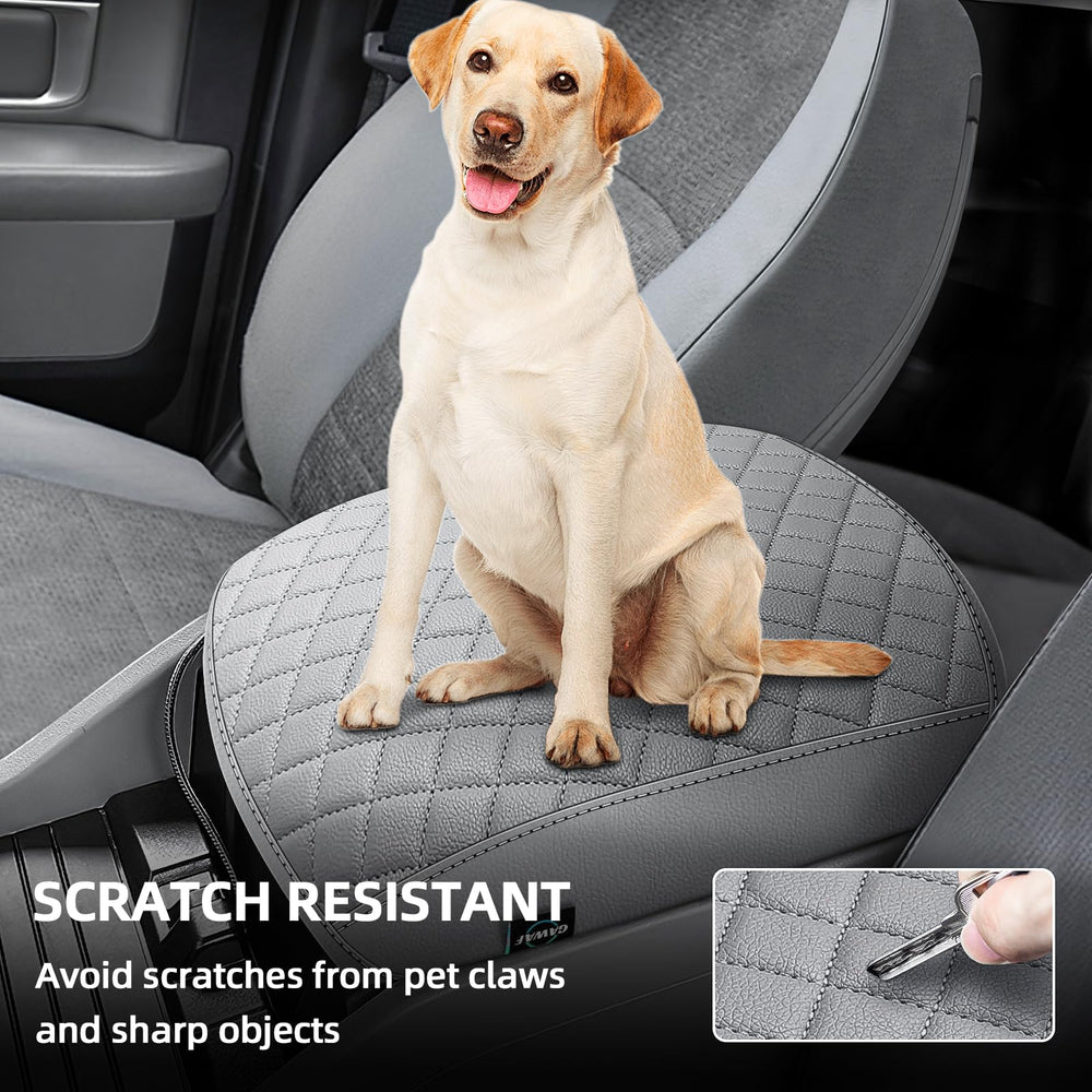GAWAF center console cover top offers full scratch protection for the console