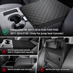 GAWAF jump-seat console cover adds durable protection and style.