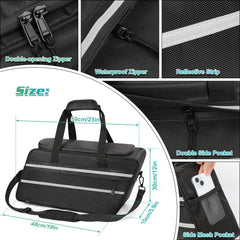 GAWAF saddlebag cooler liner PEVA insulation preserves cold drinks on long rides.